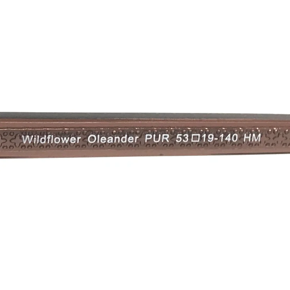 Wildflower Eyeglasses Frames Oleander PUR Purple Cat Eye Full Rim 53-19-140